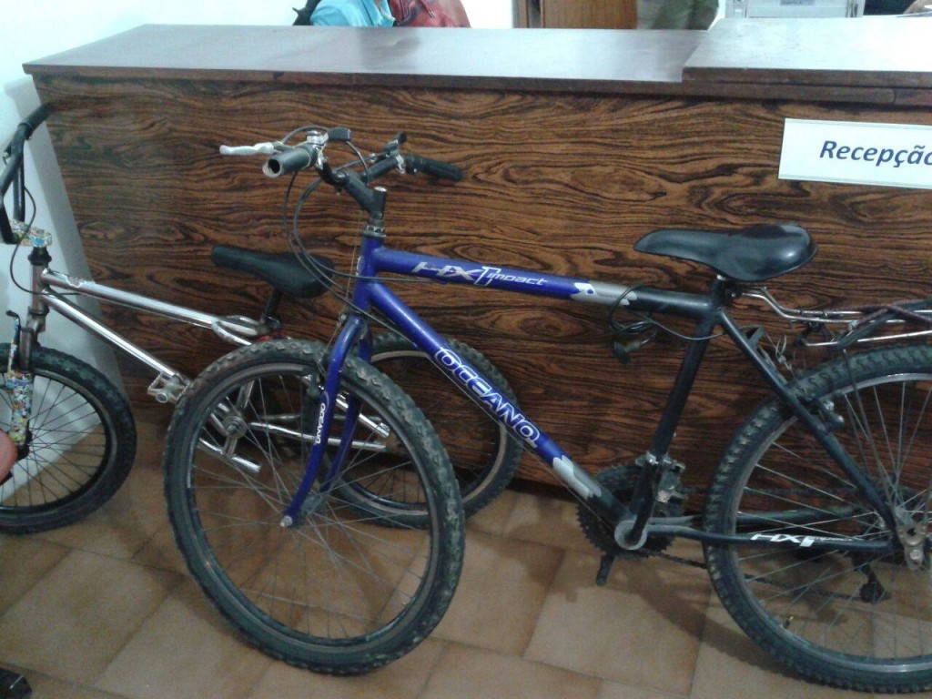 Bicicletas furtadas e utilizadas para fugir pelos menores
