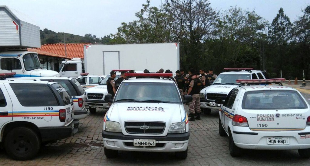 Militares de Elói Mendes e Varginha reunindo para desencadear operação