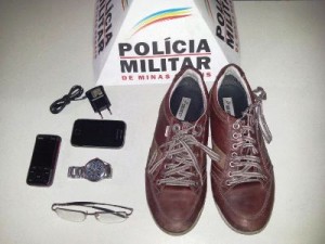 Materiais roubados e recuperados 