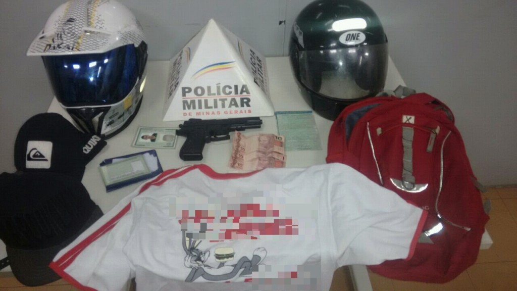 Materiais apreendidos