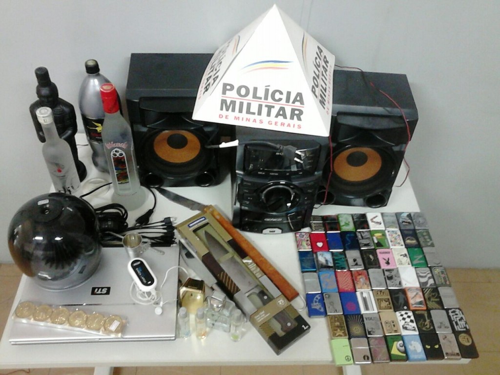 Materiais Apreendidos