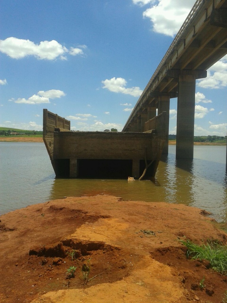 Novas estruturas aparecem com a seca