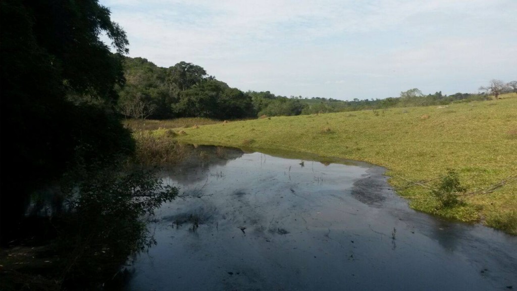Barragem que será utilizada em uma eventual estiagem 